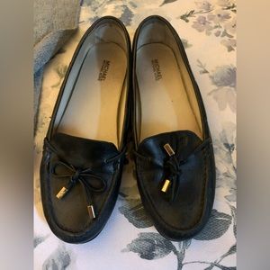 Michael Kors black driving loafers